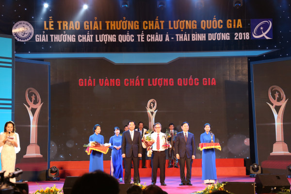 Tổng công ty Viglacera – CTCP nhận Giải vàng Chất lượng quốc gia 2018